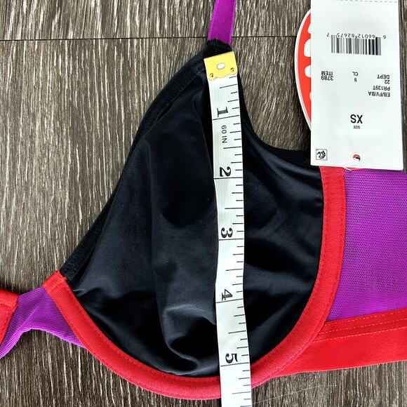 NWT Parade Re:Play Unlined‎ Underwire Bra XS Eightball Colorblock Ultra Soft - Picture 15 of 16